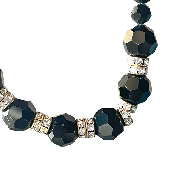 Swarovski Crystals Hand Beaded Necklace - Picture 6 of 13